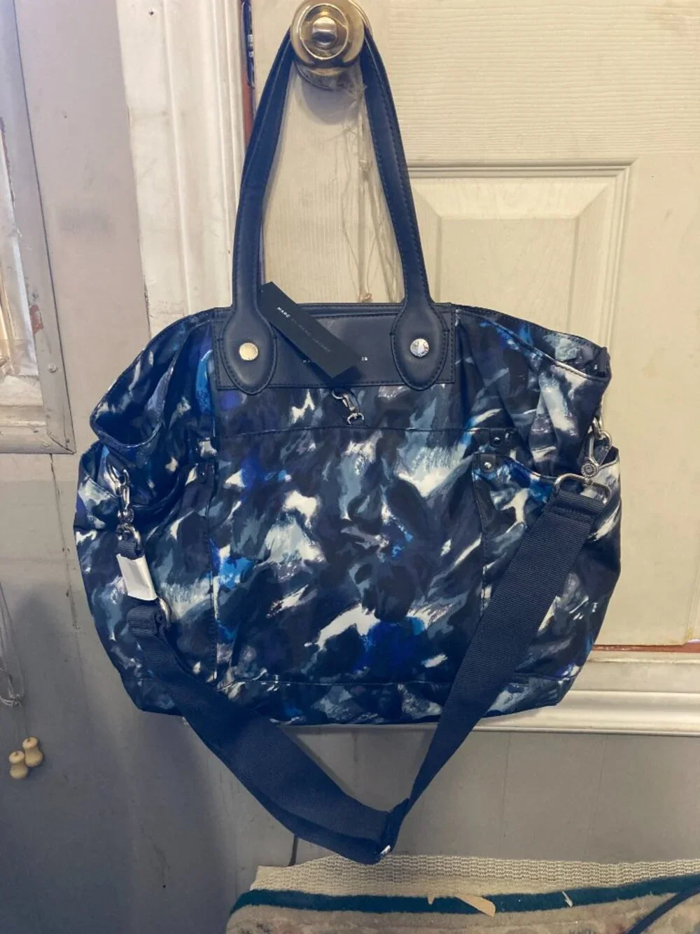 Marc by Marc Jacobs Blue Multi Diaper Bag / Tote